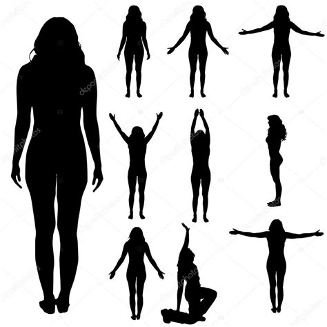 Silhouette Of Women Stock Vector Image By ©majivecka 58141097