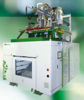 Electric molding machine for expanded polystyrene and polypropylène