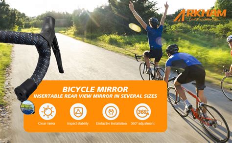 Amazon Arkham Bicycle Mirror For Handlebars Mini Rear View Mirror