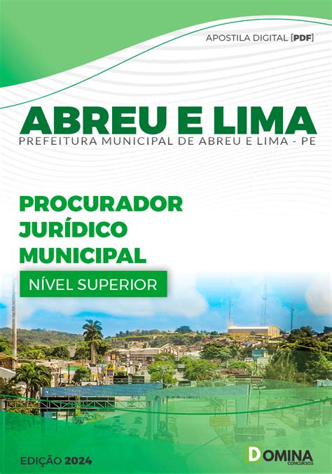 Apostila Prefeitura Abreu E Lima Pe Procurador Jur Dico