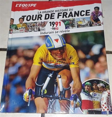 SCELLE LIVRE L EQUIPE Raconte La Grande Histoire Du Tour De France 1991