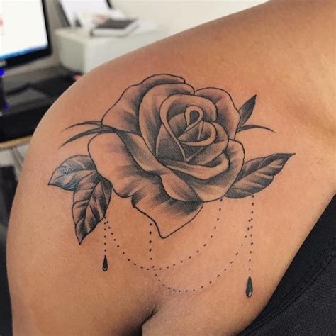 Tatuagem de rosa feminina 30 fotos lindíssimas para fazer