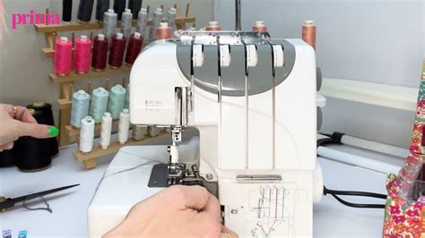 How to use an overlocker sewing machine – watch our video guide