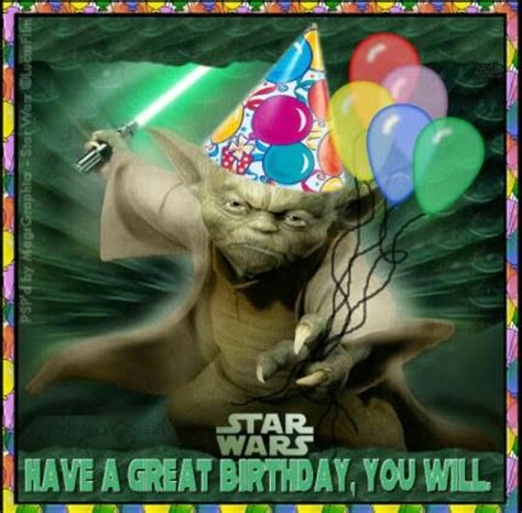 18 Best Star Wars Birthday Greetings Images On Pinterest Birthdays