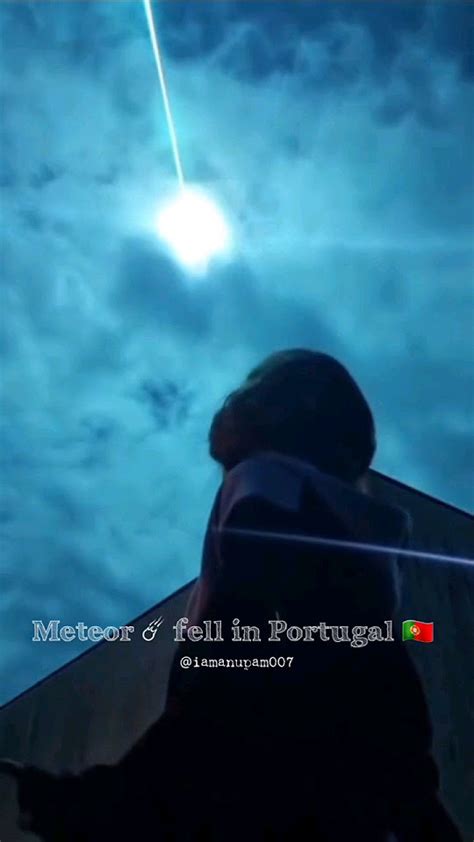 A Stunning Meteor Shower Captivates Viewers In Spain And Portugal