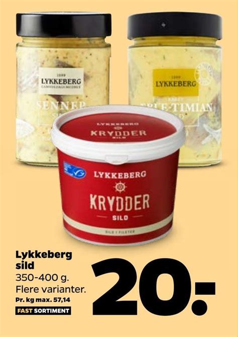 Lykkeberg Sild Tilbud Hos Netto