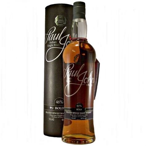 Paul John Bold Indian Single Malt Whisky Buy Online Uk