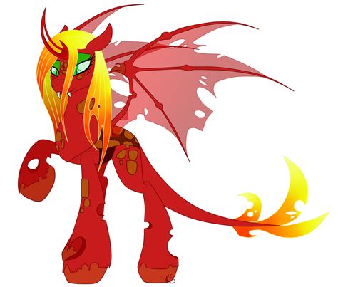 Empress Ember Requested Redesign Mlp By Aaftergloweeye On Deviantart