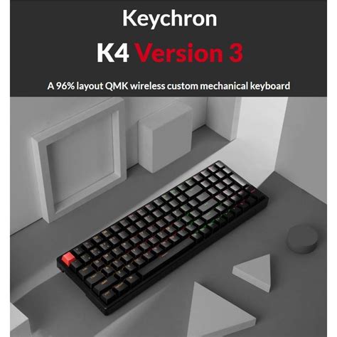 Jual Keychron K Version Qmk Wireless Mechanical Keyboard Hot Swappable Rgb Backlight