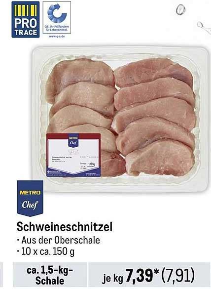 Metro Chef Schweineschnitzel Angebot Bei Metro Prospekte De