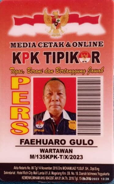 Box Redaksi 1 Pers Kpk Tipikor