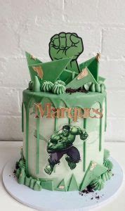 Smashingly Delicious Incredible Hulk Birthday Cake Ideas Fab