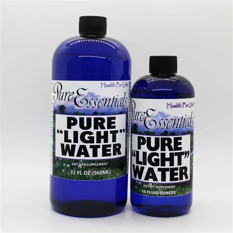 Pure Light Water