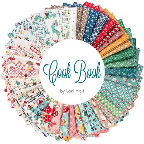 Cook Book Fat Quarter Bundle Lori Holt Cotton Quilting