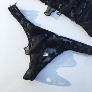 Victoria S Secret Intimates Sleepwear Victorias Secret Lingerie Set Black Poshmark