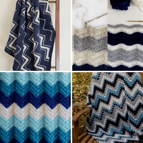 30+ Crochet Ripple Afghan Patterns • Simply Collectible Crochet