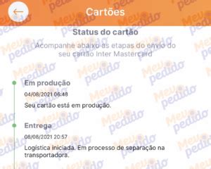 Rastrear Cart O Inter Rastreamento Prazos E Telefone