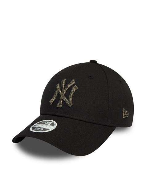 Gorra Con Visera New Era Metallic Logo 60565245 Negro Zapatos Es