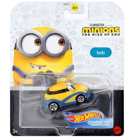 Hot Wheels Minyonok Karakter Kisaut K Bob Gyerekaj Nd K