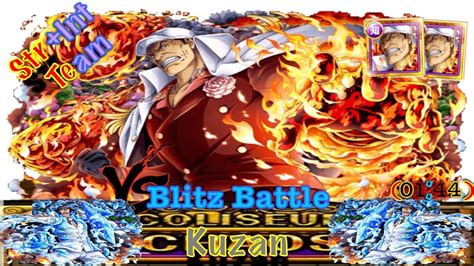 OPTC JPN Double Legend Sakazuki V2 Blitz Battle Kuzan 50 Stamina