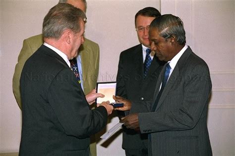 Dr Gunter Rinsche Of European Parliament Presenting A