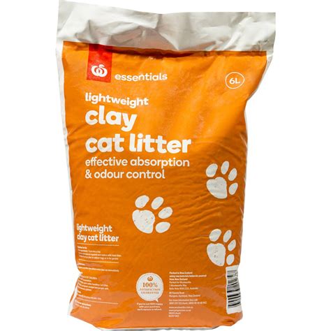 Homebrand Cat Litter Clay 6l Woolworths