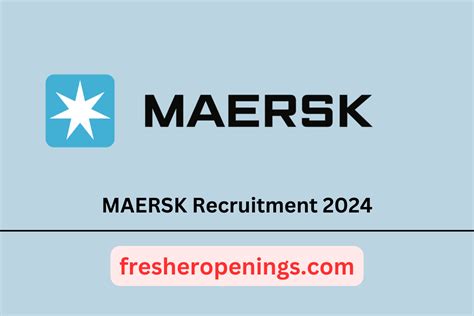 Maersk Internship Drive Mass Hiring Freshers Stipend Up To