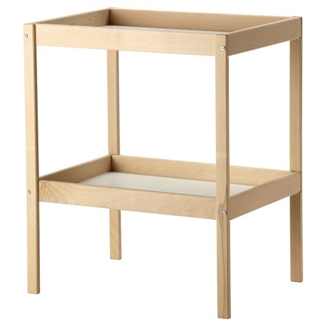Пеленальный стол, бук, белый СНИГЛАР (203.660.22) купить в ИКЕА (IKEA ...
