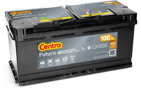 Akumulator CA1000 12V 100Ah 900A Centra Futura CA1000 za 619 zł z