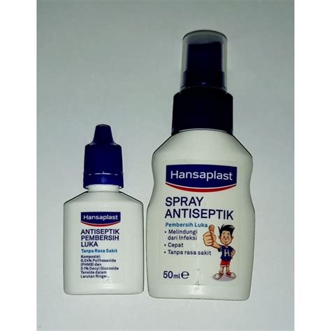 Jual Hansaplast Spray Antiseptik 20 Ml 50 Ml Shopee Indonesia