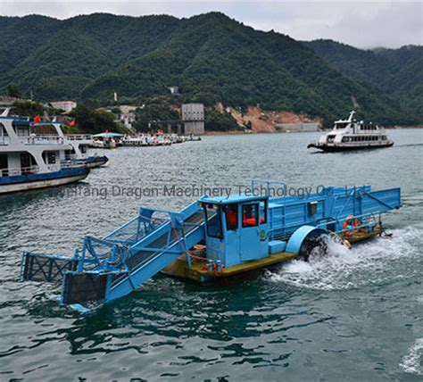 Lake And River Trash Skimmer Hunter For Sale Cutter Machine Water