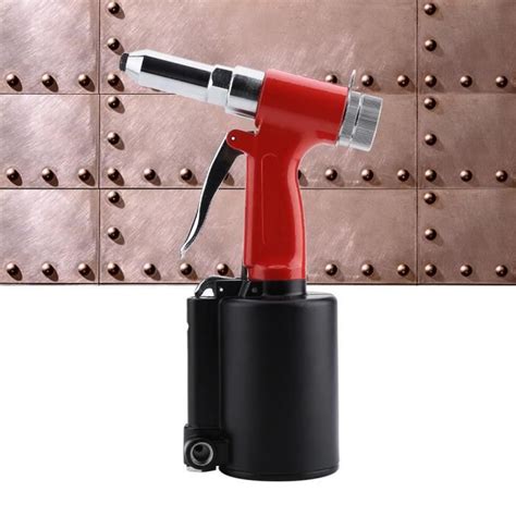 Pistolet Pneumatique Air Hydraulique Pour Rivets Pop Omabeta Rouge