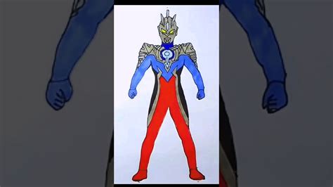 Menggambar Dan Mewarnai Ultraman Z Emerium Slugger Ultraman Ultramanz