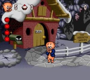 Porky Pig S Haunted Holiday Review Snes Nintendo Life