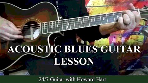 Acoustic Blues Guitar Lesson Combining Turnarounds Fills Licks