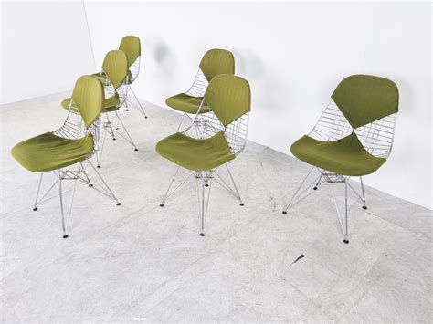 Eames Chrome Wire Bikini Chairs For Herman Miller S For Sale At Stdibs