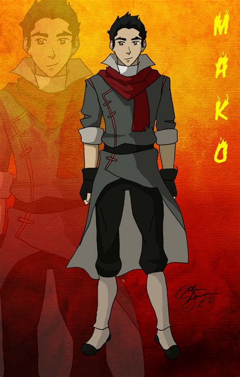 Legend of Korra: Mako by iisan-tomason on DeviantArt