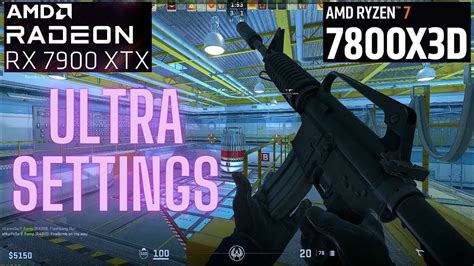 Counter Strike 2 CS2 NUKE RX 7900 XTX RYZEN 7 7800X3D ULTRA SETTINGS