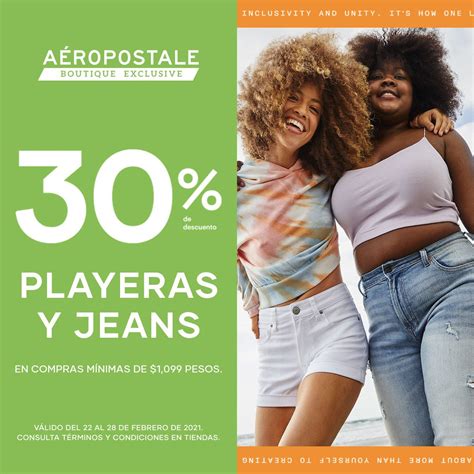 30 De Descuento En Playeras Y Jeans En Tiendas Aeropostale