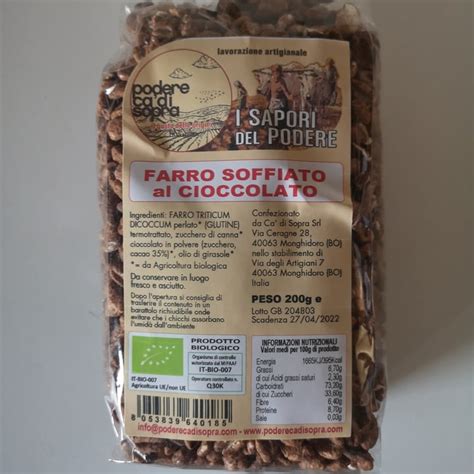 I Sapori Del Podere Farro Soffiato Al Cioccolato Review Abillion