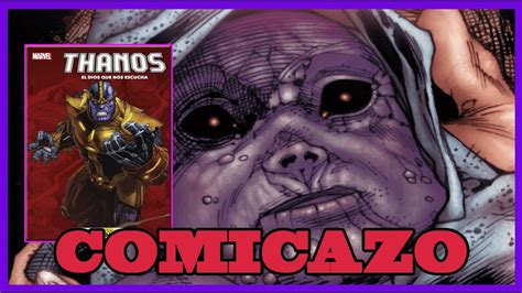 Thanos El Dios Que Nos Escucha Colecci N Marvel Dark N Youtube