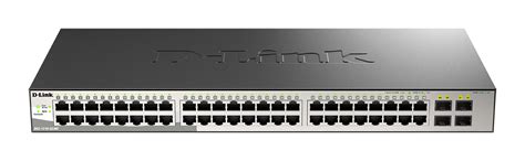 Коммутатор D-Link DGS-1210-52/ME, 48x1 Гбит/с, SFP/uplink: SFPx4 (DGS ...