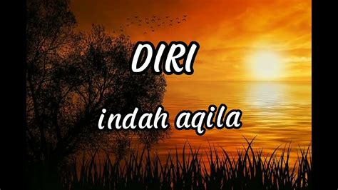 Diri Tulus Cover By Indah Aqila Lirik Lagu Youtube