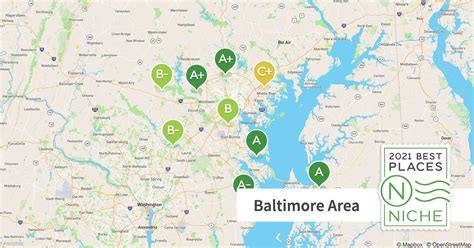 2021 Safe Neighborhoods In Baltimore Area Niche