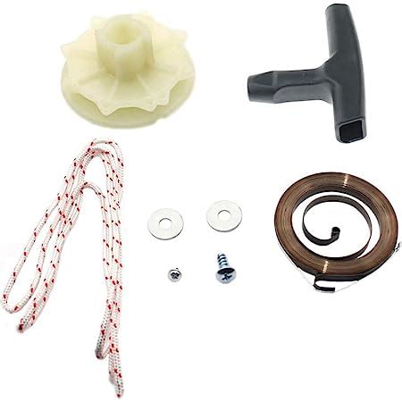 Amazon Recoil Starter Pulley Spring Handle Grip Rope Kit For