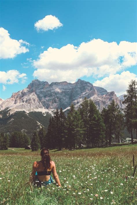 Gruppo Delle Conturines Visto Da Piz Sorega In Alta Badia Dolomiti