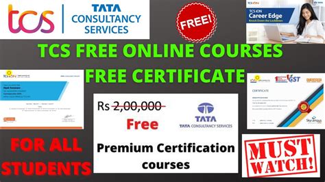 TCS Free Online Courses Certificate TCS Ion Learning Hub TCS Ion