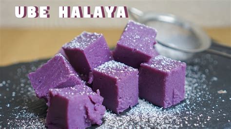 How To Make Ube Halaya Purple Yam Ube Jam Halal Filipino Food Hungry For Goodies Youtube