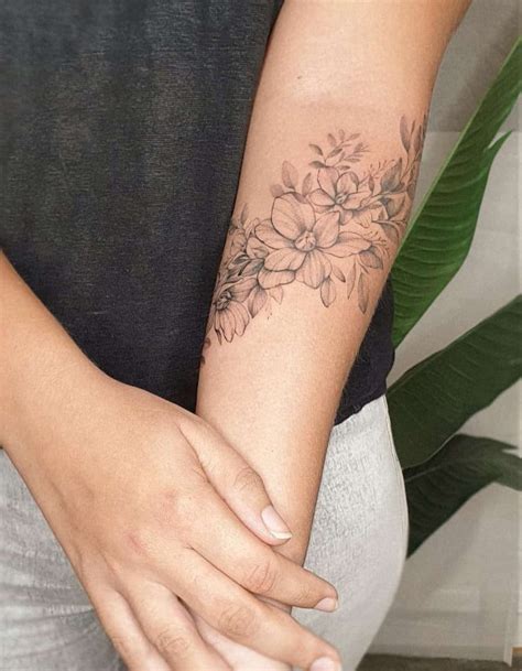 Creative Arm Tattoo Ideas For Women Unique Floral Minimalist And