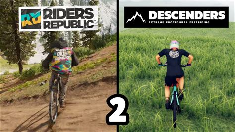 Riders Republic VS Descenders Part 2 PS5 Comparison YouTube